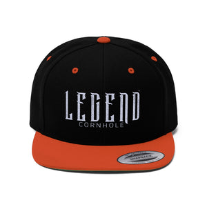 Legend™Cornhole :: Unisex Flat Bill Hat