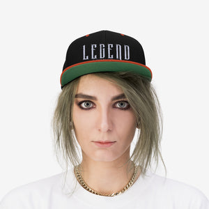 Legend™Cornhole :: Unisex Flat Bill Hat