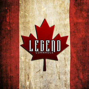 Limited Edition - Legend™ "ALL IN™" Premium Cornhole Bag (set of 4) - Canada Skulls