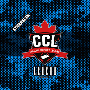 Legend "SticknSlick" Premium Cornhole Bag (set of 4) - (Canadian Cornhole Leagues)