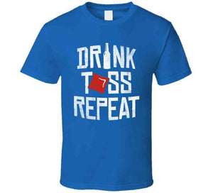 Drink Toss Repeat Cornhole T Shirt