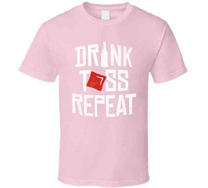 Drink Toss Repeat Cornhole T Shirt